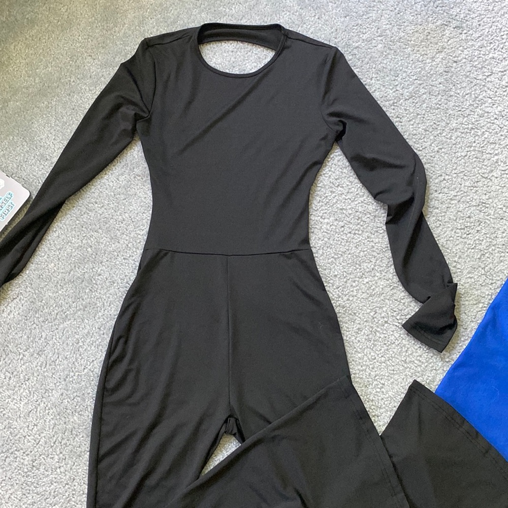 black bodysuit